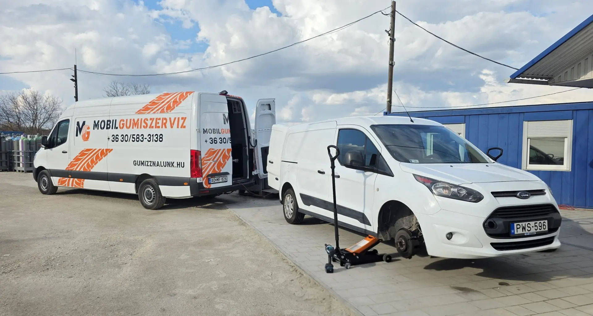 mobil gumiszerviz defektjavítás és gumicsere helyszínen